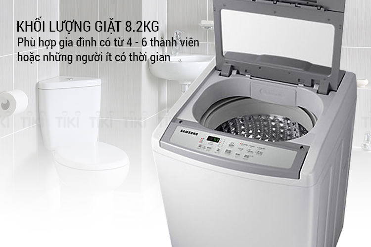 Máy Giặt Cửa Trên Samsung WA82M5110SG (8.2kg) - Hàng Chính Hãng