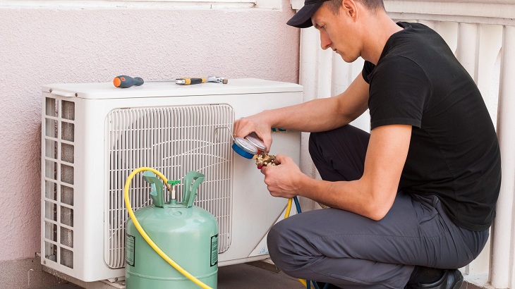 Máy lạnh thiếu hoặc hết gas