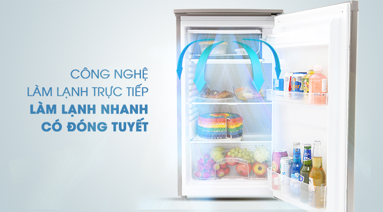 Hệ thống làm lạnh trực tiếp - Tủ lạnh Beko 90 lít RS9050P