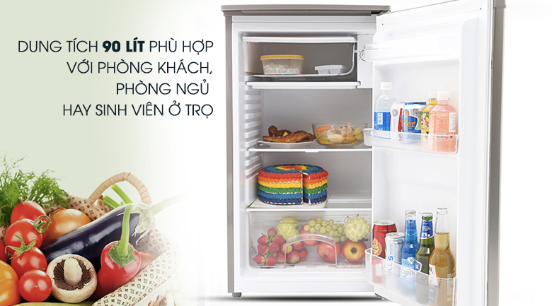 Dung tích sử dụng 90 lít - Tủ lạnh Beko 90 lít RS9050P