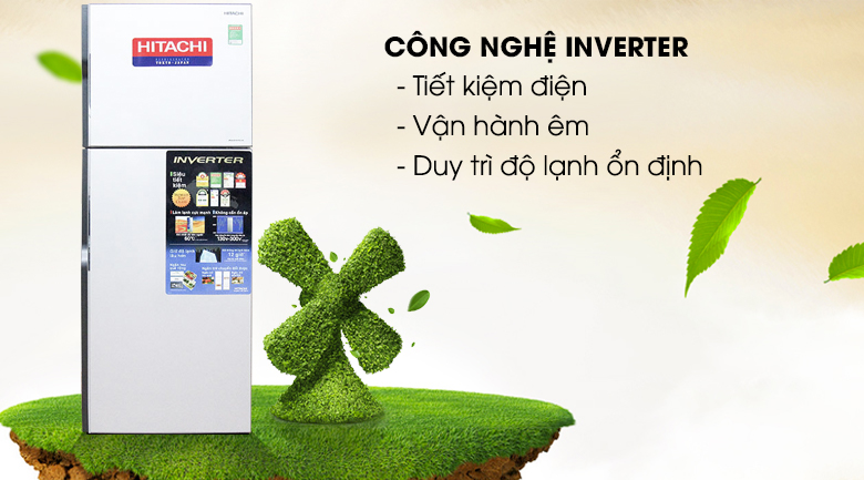 Tủ lạnh Hitachi Inverter 260 lít R-H310PGV4 - Inverter