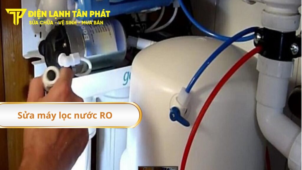 Quy trình sửa chữa máy lọc RO chuyên nghiệp của Điện lạnh Tân Phát