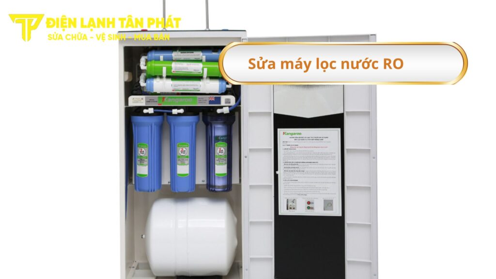 Các sự cố thường gặp khi sử dụng máy lọc nước RO