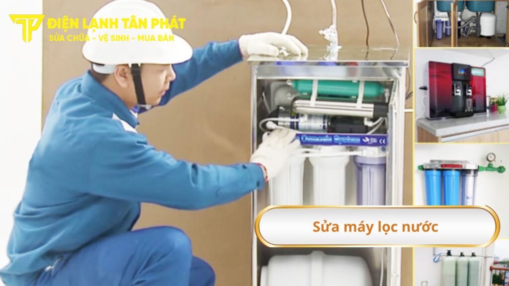 Điện lạnh Tân Phát nhận sửa các lỗi máy lọc nước