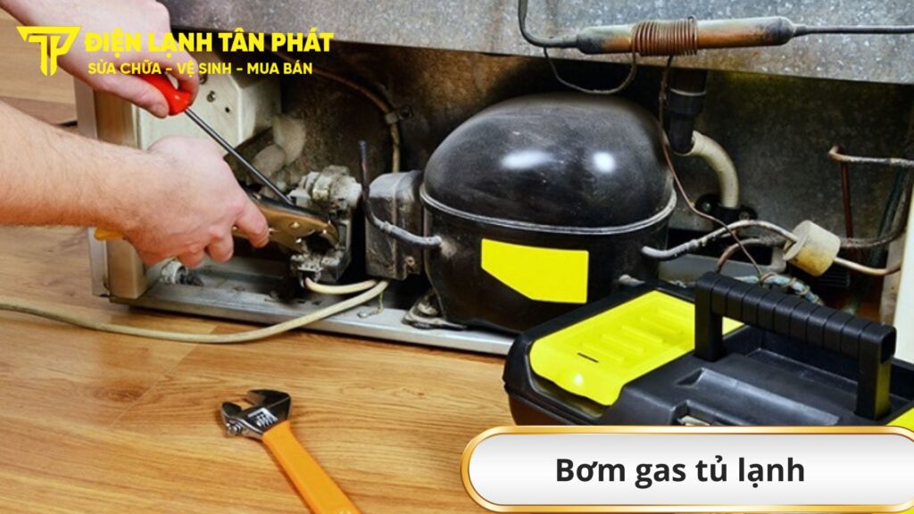 Vì sao nên chọn dịch vụ bơm gas tủ lạnh của Điện lạnh Tân Phát?