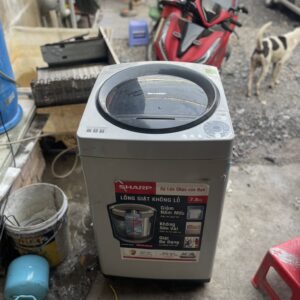 Máy giặt cửa trên cũ Sharp 8kg